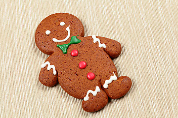 Image showing gingerbread man for christmas