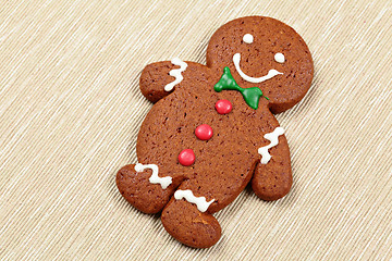 Image showing gingerbread man for christmas