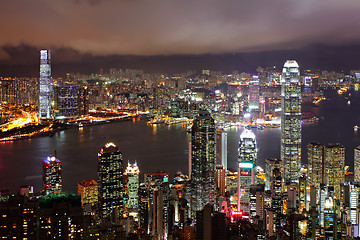 Image showing Hong Kong night