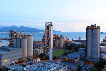 Image showing cement factory