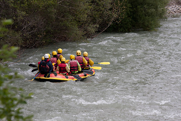 Image showing Rafting