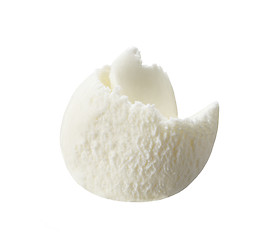 Image showing vanilla ice cream curl