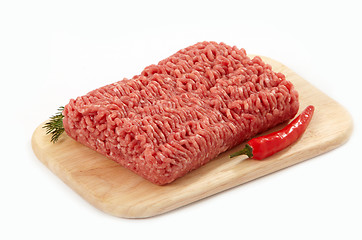 Image showing raw minced meat