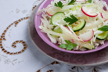 Image showing odganic salad