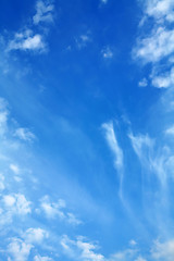 Image showing Blue Sky and Clouds