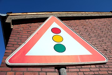 Image showing traffic lights sign