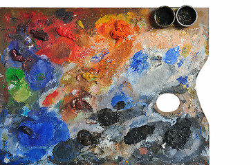 Image showing Artistic palette