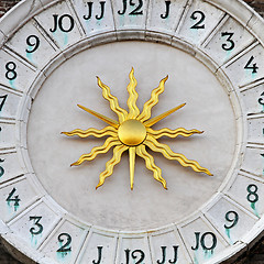 Image showing Sun dial