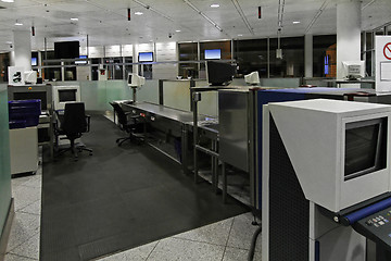 Image showing Airport screeners