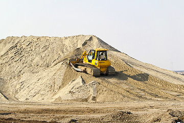 Image showing Bulldozer machine