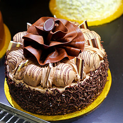 Image showing Flower cake