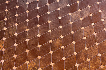 Image showing Rhomb tiles