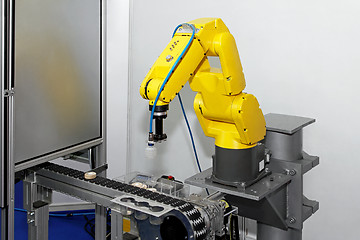 Image showing Robot at line