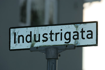Image showing Industrigata