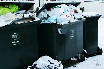 Image showing Garbage bin