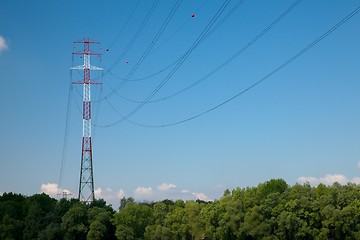 Image showing Electric line