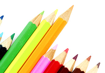 Image showing Close-up pencil.