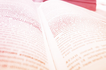 Image showing Opened book