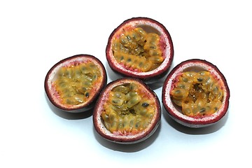 Image showing passion fruits