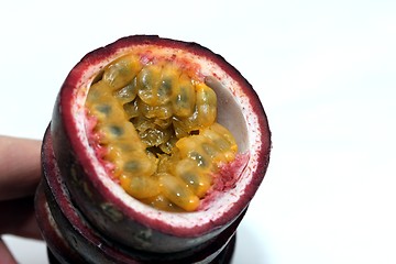 Image showing passion fruit stack