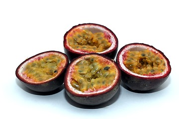 Image showing passion fruits