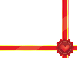 Image showing wrapper  for Valentines Day gift 