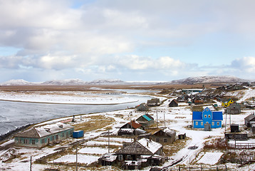 Image showing Winter village