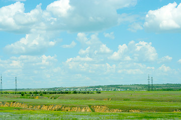 Image showing solar meadow
