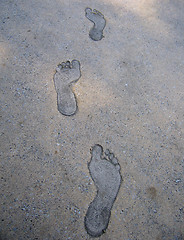 Image showing Footprints