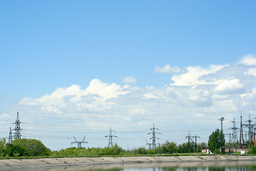 Image showing power station