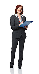 Image showing businesswoman at work