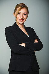 Image showing confident businesswoman