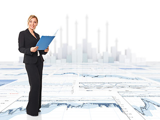 Image showing business woman