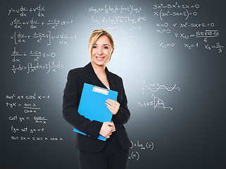 Image showing smiling woman teacher