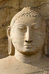 Image showing gal vihara Buddha