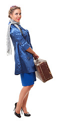 Image showing single woman traveling