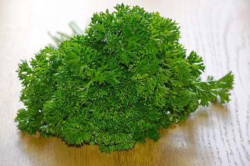 Image showing bunch of parsley, close-up