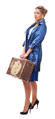 Image showing single woman traveling