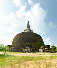 Image showing fourth largest dagoba in Sri Lanka after the three great dagobas