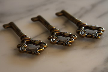 Image showing Antique Keys