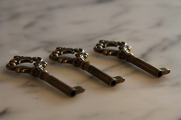 Image showing Antique Keys