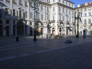 Image showing Piazza Gioberti, Turin Piedmont Italy