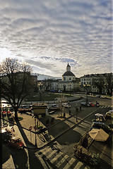 Image showing View of Piazza Carlina, Turin Piedmont Italy