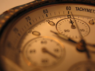 Image showing Watch closeup