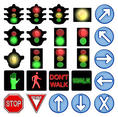 Image showing Traffic lights