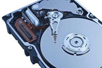 Image showing open server hard disk drive