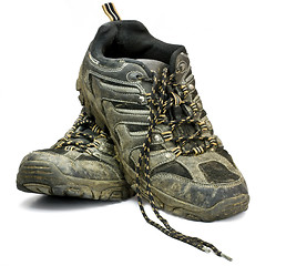 Image showing dirty work shoes