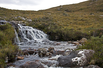 Image showing small river in scottish highlands