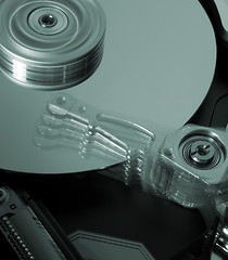Image showing hard disk zero-tree