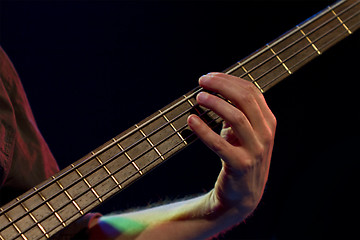 Image showing guitar playing